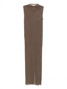 Платье макси Dirty Martini L'Idée, серый