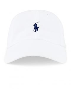 Кепка Чино Polo Ralph Lauren, цвет White & Marlin Blue