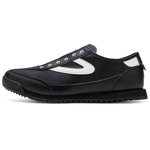 TRETORN Низкие повседневные туфли унисекс, черные/белые