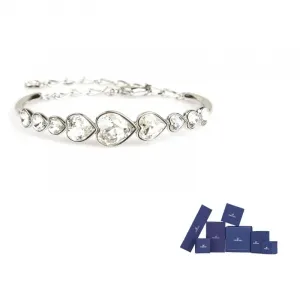 Swarovski Серебряный браслет с бриллиантами для женщин Silver Diamond