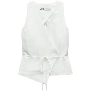 Жилет женский белый Zara