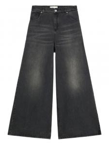 Blumarine джинсы с эффектом потертости, серый