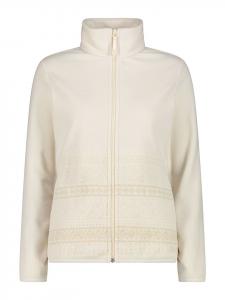 Флисовая куртка кремового цвета CMP