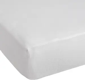 Простыня на подгонке "Доброе утро" "Молтон", эластичная по всему периметру Good morning 180х220 см, 1 шт., белый