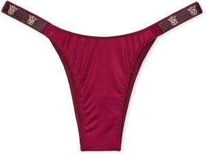 Victoria's Secret Shine Strap Very Sexy Smooth Brazilian Panty, цвет Campari Red, новый