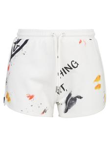 Обычные брюки 19V69 ITALIA MADRISSA GRAFFITI, белый