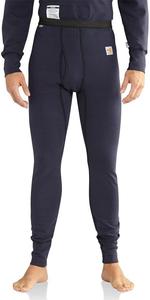 Carhartt Men's Carhartt Men's Big & Tall Flame Resistant Base Force Cold Weather Weight Bottom, Dark Navy