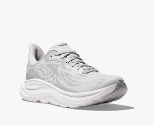 Кроссовки Hoka One One Rincon 4 1155130-BBLC, мужские, черные, со шнуровкой, для бега по шоссе Hoka, серый