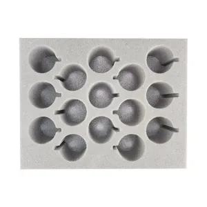 Пенопластовый лоток Hermes Light/Veletaris Sentinel Solar Auxilia 15 4 1/2 дюйма (BFL-2,5), Battle Foam - Games Workshop - Warhammer 30,000