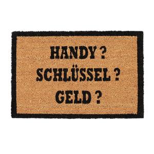 Коврик Relaxdays, 60x40 см, светло-коричневый