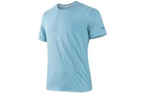 Футболка мужская из коллекции Running, прозрачная, дымчато-синяя Anta, голубой