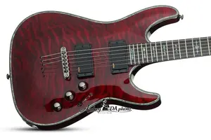 Электрогитара Schecter Hellraiser C-1 - Черная вишня (1788)