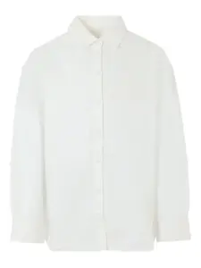 Рубашка с длинными рукавами и застежкой на пуговицы Calvin Klein Kids, белый