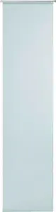 Раздвижная штора с алюминиевым держателем панели и утяжеленной штангой Saros-60 В x Ш 245 x 60 см, цвет ледяной голубой Neutex