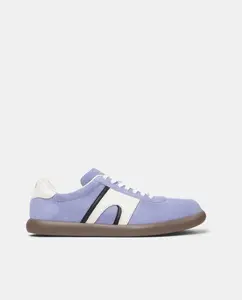 Мужские кожаные кроссовки Pelotas Soller со шнуровкой Camper, светло-голубой