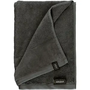 Полотенце для душа из коллекции SCHÖNER WOHNEN Sense с велюровой каймой, нежная для кожи ткань Airtouch, очень мягкое Schöner Wohnen-Kollektion, антрацит