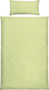 Постельное белье Wertingen" яблочно-зеленый 1х 155х220 см + 1х 40х80 см" Erwin Müller