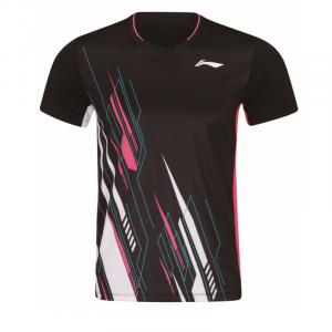 Футболка для бадминтона Li-Ning Badminton Collection Unisex Black