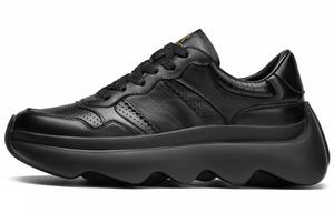 Кроссовки мужские толстые низкие черный Roberta Di Camerino