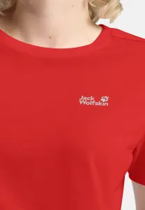 Простая футболка Jack Wolfskin, Siren Red