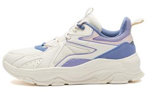 Женские кроссовки Lifestyle с низким верхом бежевого/синего цвета 361°