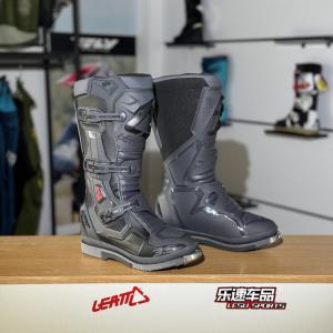 LEATT Южноафриканские внедорожные мотоциклетные ботинки, трейл версия с защитой от падения, для мотокросса, мужские, waterproof, металлический носок, черные, размер 42