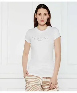 Футболка Slim fit Guess Jeans, белый