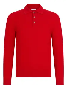 Поло на пуговицах Malo, красный