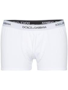 Dolce & Gabbana боксеры с логотипом на поясе, белый