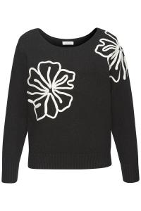 Свитер LASCANA, черный