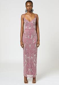 Платье EMBELLISHED SEQUINS BEAUUT, лиловый