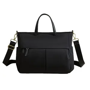 PAYOT Оксфордская сумка-кроссбоди через плечо для ноутбука средний размер unisex абрикос/black