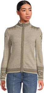 Свитер Dale of Norway Women's 140th Anniversary Feminine Jacket, Sand/Coffee/Mountain Stone