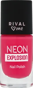 Лак для ногтей RIVAL loves me Neon Nails 09 coral pink