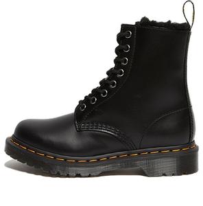 Ботинки Dr. Martens 1460 Serena 8 Martin Couple Style, черный / желтый