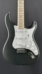 PRS John Mayer Signature Model Silver Sky в черном цвете Satin Faded с грифом из клена