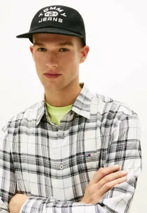 Графическая кепка мирового спортзала Tommy Jeans, Black