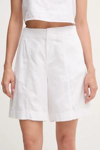 Шорты с добавлением льна Calvin Klein Jeans, белый