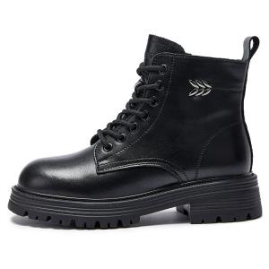 Ботинки Martin женские черный Laorentou