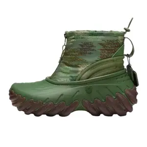 Женские ботинки Crocs Echo Boot Futura Laboratories комбинированные, зеленый