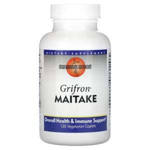 Mushroom Wisdom Grifron Maitake 120 вегетарианских капсул