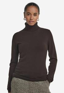 Джемпер Falconeri ROLLKRAGEN MIT LANGARM, Braun - Fondente Melange/Dark Brown