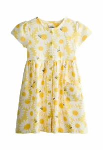 Трикотажное платье стандартного кроя Jojo Maman Bébé, Yellow