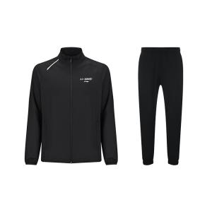 LiNing Повседневная спортивная одежда унисекс, set (черный top+черный bottom)