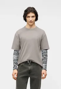 Свободная базовая футболка Hollister Co., Grey