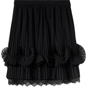 Повседневная короткая юбка женская Burberry, черный