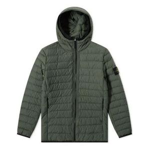 Куртка lightweight primaloft puffa jacket 'green' Stone Island, зеленый