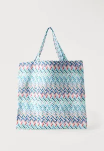 Сумка-Шоппер унисекс Missoni, Light Blue/Pink