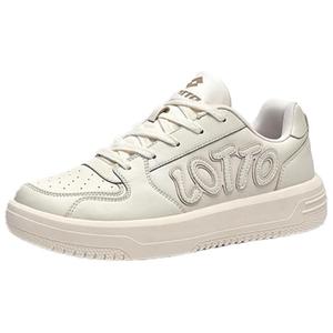 LOTTO Низкие, износостойкие, противоскользящие, женские, бежевые, кроссовки для скейтбординга