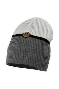Детская хлопковая шапка SAMBOR Jamiks, серый